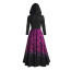 Halloween Witch Costume - Purple Dress Witch Cosplay