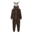 Pop Mart Labubu The Monsters Zimomo Costume - Brown Onesie Jumpsuit Zimomo Cosplay