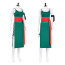 Women's One Piece Zoro Costume - Green Skirt Female Zoro Cosplay