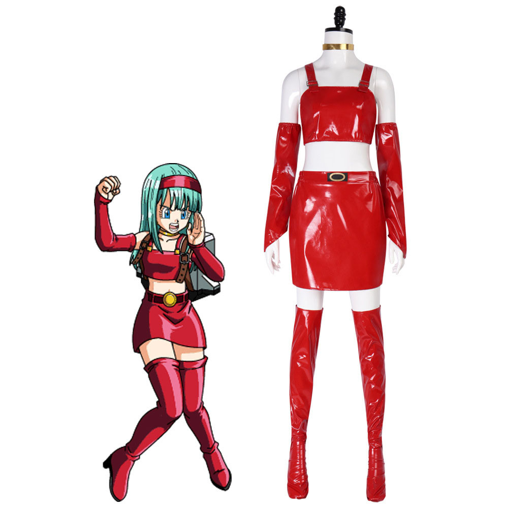 Dragon Ball GT Bulla Costume - Full Set Bulla Cosplay