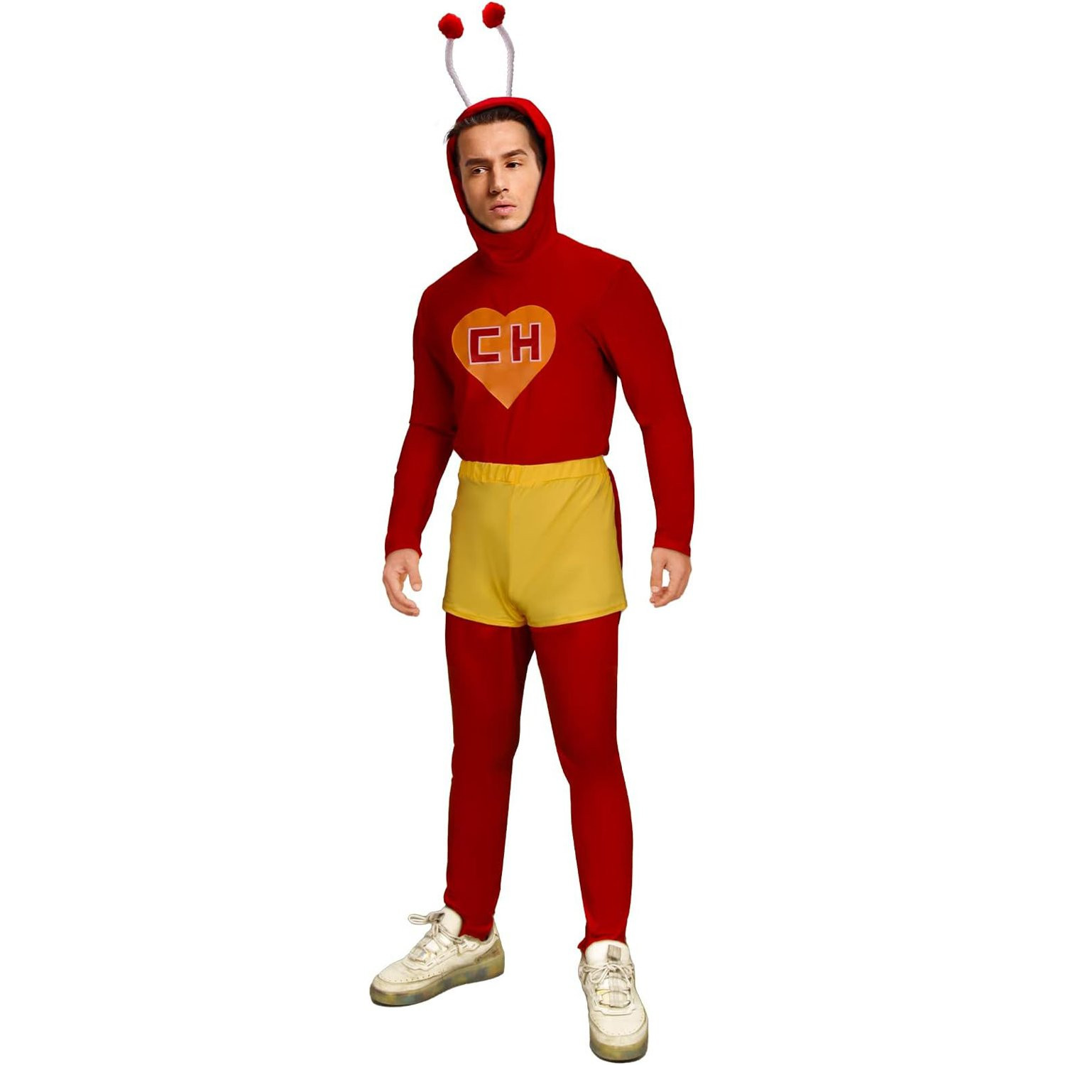 El Chapulin Colorado Costume - Red Full Suit El Chapulin Colorado Cosplay