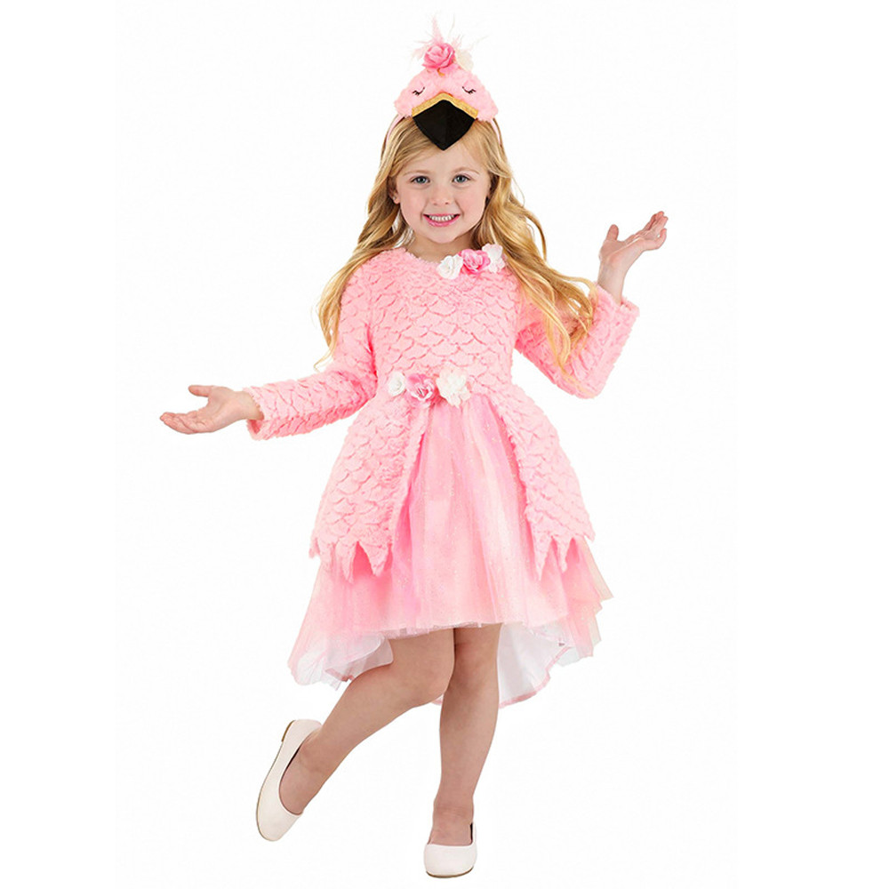 Flamingo Costume - Girls Flamingo Tutu Cosplay