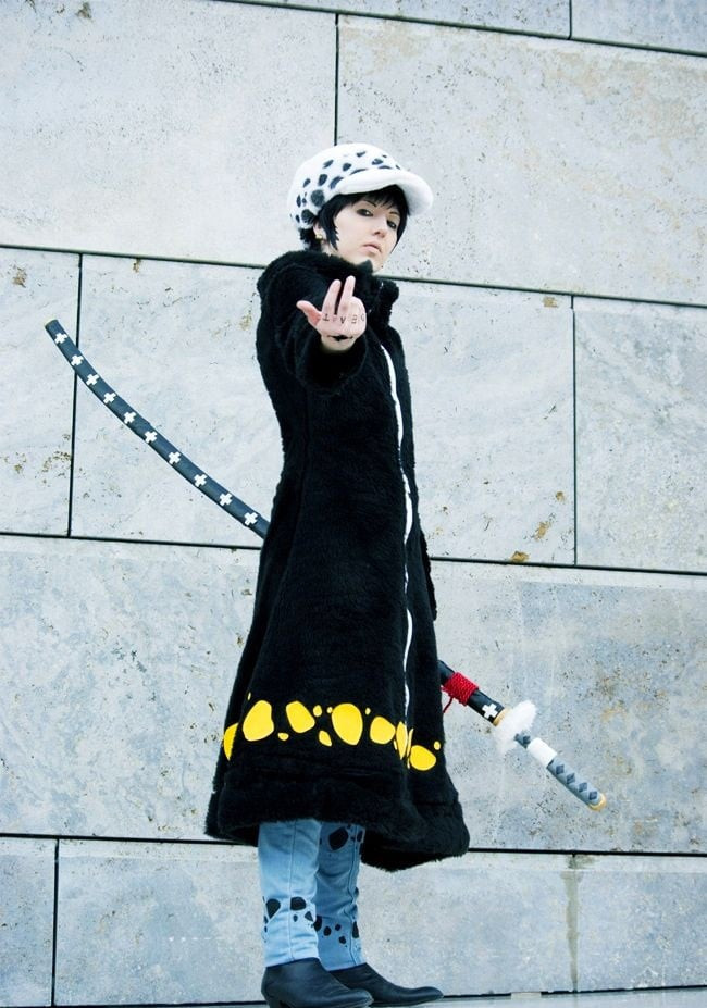 One Piece Trafalgar D Water Law Hat - Reunion After Two Years Trafalgar D Water Law Cosplay Costume Hat