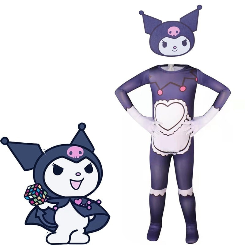 Kuromi Lycra Cosplay Costume