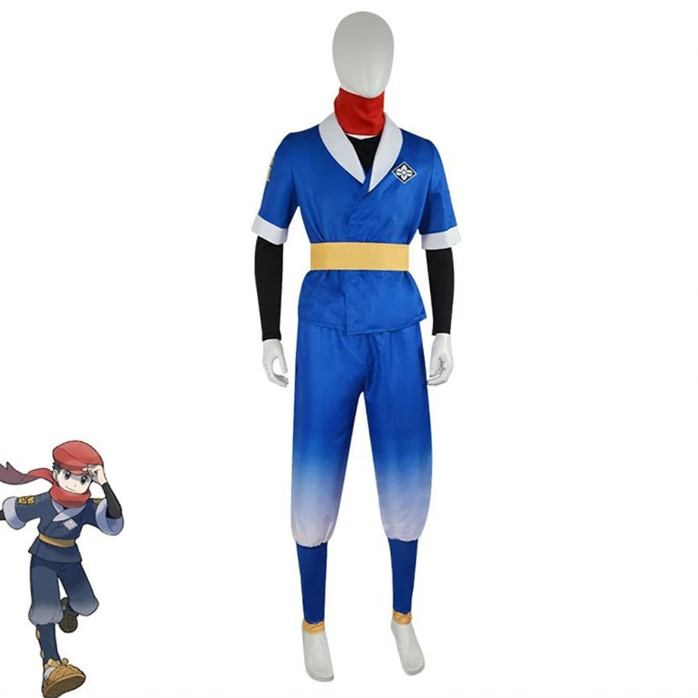 Pokemon Legends: Arceus Rei Costume - Shirt Pants Set Rei Cosplay