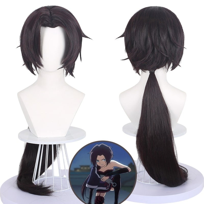 Scissor Seven Plum Blossom Eleven Wig - Plum Blossom Eleven Costume Wig Prop