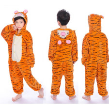 Kids Tiger Onesie Jumpsuit Costume