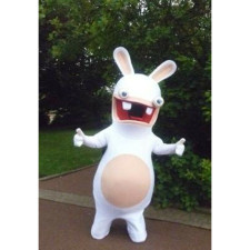 Giant Rayman Raving Rabbid Mascot Costume