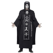 Dark Arts Ritual Costume - Black Robe Dark Arts Ritual Cosplay