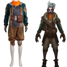 League Of Legends Ekko Costume - Firelight Ekko Cosplay