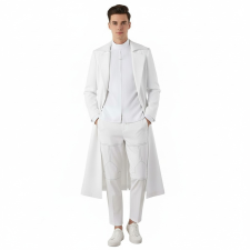 Alien Stage Ivan Costume - White Dress Suit Ivan Cosplay