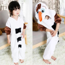Kids Olaf Costume - Onesie Jumpsuit Olaf Cosplay