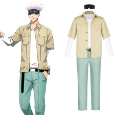 Jujutsu Kaisen Satoru Gojo Costume - Shirt Pants Set Satoru Gojo Cosplay