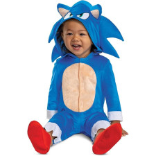 Baby Sonic the Hedgehog Costume - Onesie Baby Sonic Cosplay