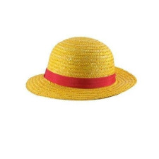 One Piece Luffy Straw Hat Cap Costume
