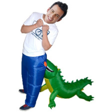 Inflatable Crocodile Costume
