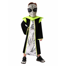 Kids Alien Costume - Shirt Mask Set Alien Spaceman Cosplay