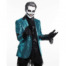 Ghost Papa Emeritus IV Costume - Glitter Jacket Papa Emeritus Cosplay