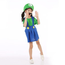 Girls Luigi Costume