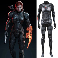 Mass Effect Commander Shepard Costume - Bodysuit Female Commander Shepard Cosplay