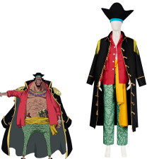 One Piece Blackbeard Deluxe Costume - Full Set Blackbeard Cosplay
