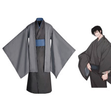 Jujutsu Kaisen Toji Fushiguro - Grey Kimono Toji Fushiguro Cosplay