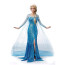 Disney Elsa Blue Dress Cosplay Outfit For Children and Adults Halloween Costume