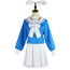 Blue Archive Arona Costume - Blue Shirt Skirt Arona Cosplay