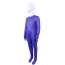 IF Blue Costume - Purple Bodysuit Mask Set Blue Cosplay