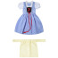 Oktoberfest Bavarian Costume - Girls Blue Checkered Dress Oktoberfest Bavarian Cosplay