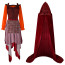 Hocus Pocus 2 Mary Sanderson Costume - Adult Classic Medieval Velvet Dress Mary Sanderson Cosplay