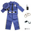 Kids Police Costume - Uniform and Equipment Police Cosplay
