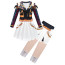 Girls K-Pop Demon Hunters Zoey Costume - Black White Gold Mini Dress Pants Set Stage Outfit Zoey Cosplay