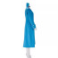 Despicable Me 3 Lucy Wilde Costume - Blue Longcoat Lucy Wilde Cosplay