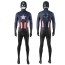 Marvel 1943: Rise of Hydra Captain America Costume - Bodysuit Mask Set Captain America Cosplay
