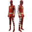 Power Rangers Dino Thunder Red Dino Ranger Costume - Bodysuit Mask Set Red Dino Ranger Cosplay