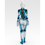 Metroid: Zero Mission Samus Aran White Zero Suit Costume - Bodysuit Samus Aran White Zero Suit Cosplay