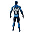 Super Hero Secret Wars Spider-Man Symbiote Suit Costume - Comic Style Blue Bodysuit Mask Spider Man Cosplay