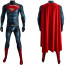 Superman: Man of Steel Superman Costume - Blue Bodysuit Cape Set Superman Henry Cavill Cosplay