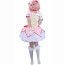 Puella Magi Madoka Magica Madoka Kaname Costume - White Pink Dress Madoka Kaname Cosplay