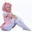 Puella Magi Madoka Magica Madoka Kaname Costume - White Pink Dress Madoka Kaname Cosplay