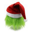 Grinch Santa Mask Cosplay