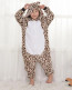 Kids Leopard Onesie Jumpsuit Costume