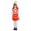 Kids Pop Corn Costume - Bodysuit and Onesie Set Pop Corn Cosplay