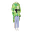 Star Wars Princess Leia Camo Endor Costume - Green Camo Poncho Pants Set Princess Leia Cosplay