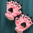 Pink Monster Gloves Prop - Pink Monster Costume Cosplay Prop