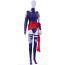 X-Men Psylocke Costume - Purple Bodysuit Full Set Psylocke Cosplay