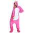 Kids Pink Unicorn Costume - Onesie Jumpsuit Pink Unicorn Cosplay