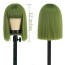 Nicki Minaj Wig - Short Green Full Bangs Wig Nicki Minaj Cosplay Costume