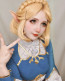 The Legend Of Zelda Princess Zelda Wig - Short Hair Princess Zelda Cosplay Costume Wig